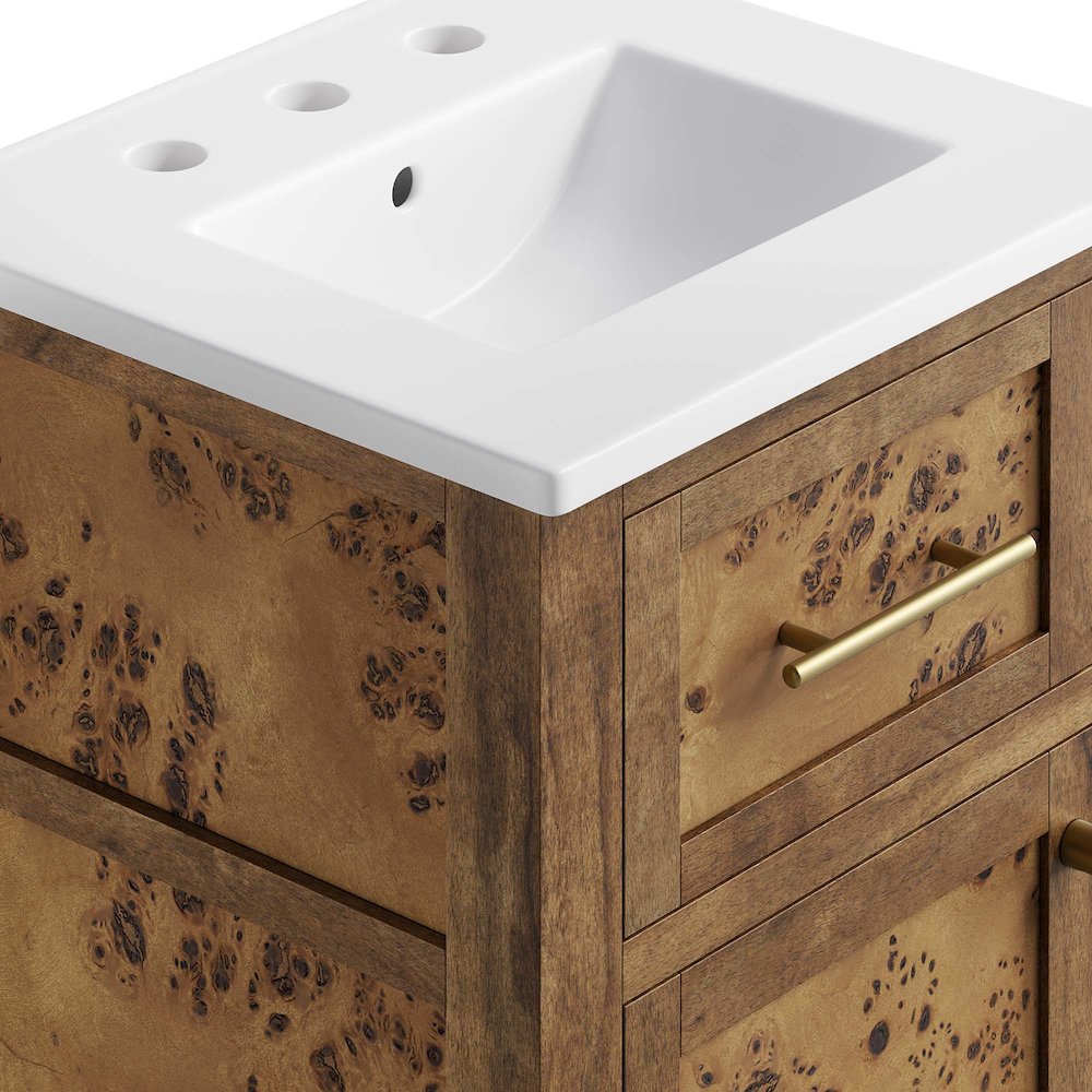 Elysian 18" Wood Bathroom Vanity