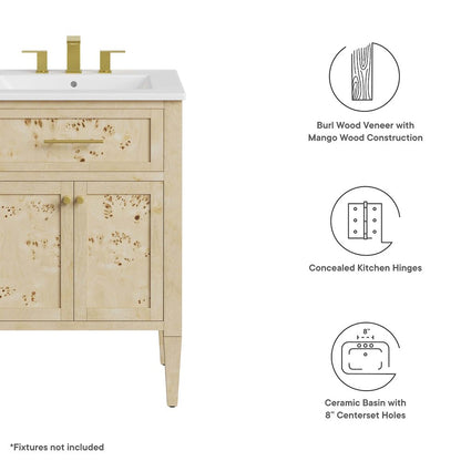 Elysian 24" Wood Bathroom Vanity