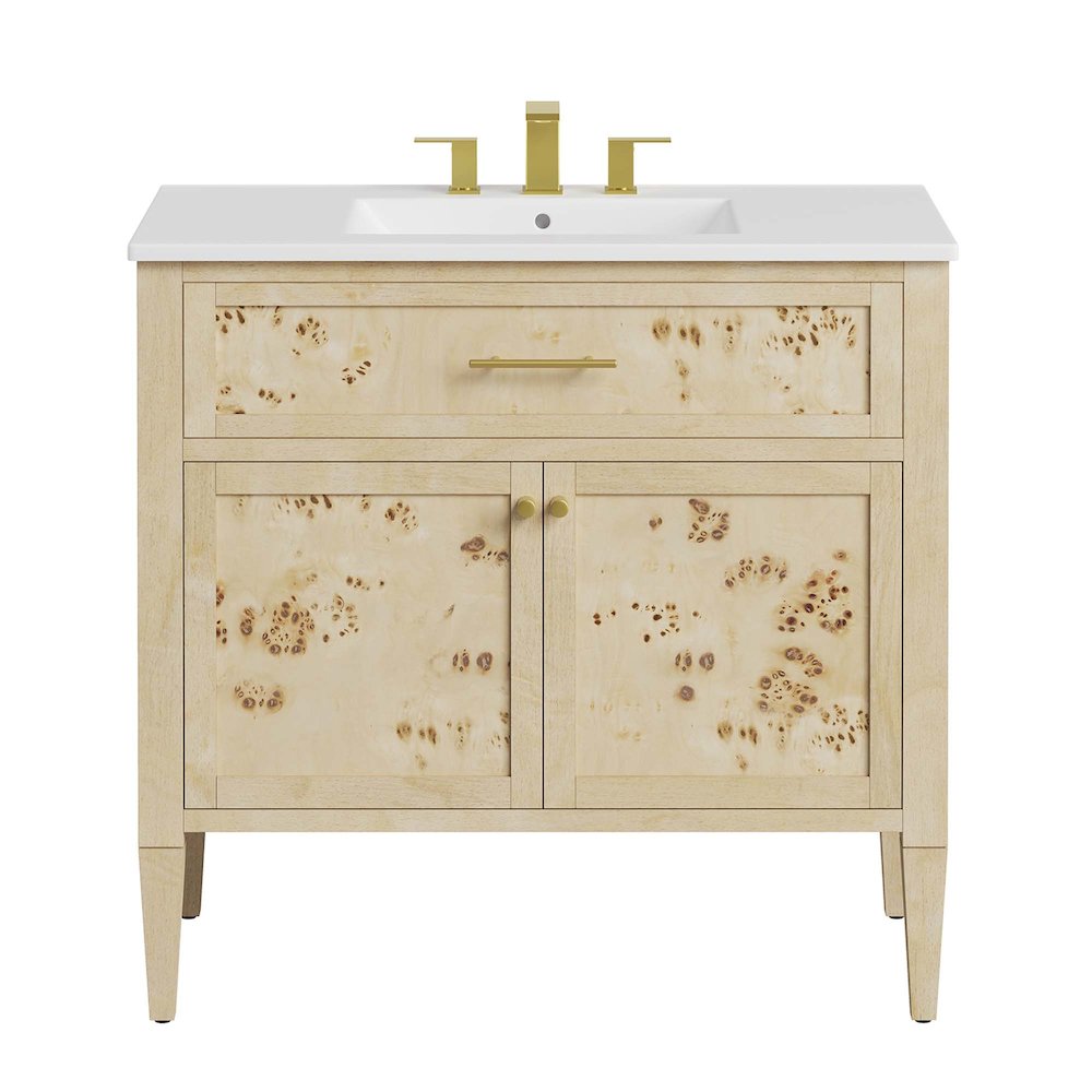 Elysian 36" Wood Bathroom Vanity