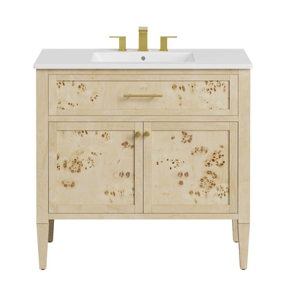 Elysian 36" Wood Bathroom Vanity