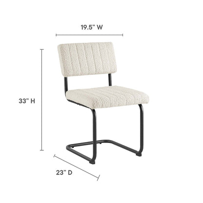 Parity Boucle Dining Side Chairs Set of 2