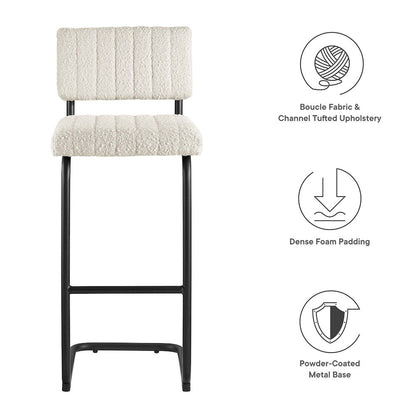 Parity Boucle Bar Stools Set of 2
