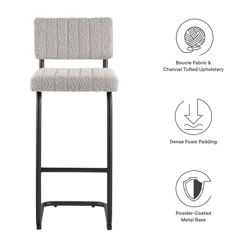 Parity Boucle Bar Stools Set of 2