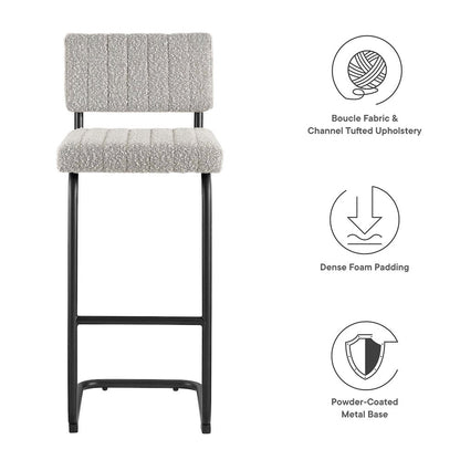 Parity Boucle Bar Stools Set of 2