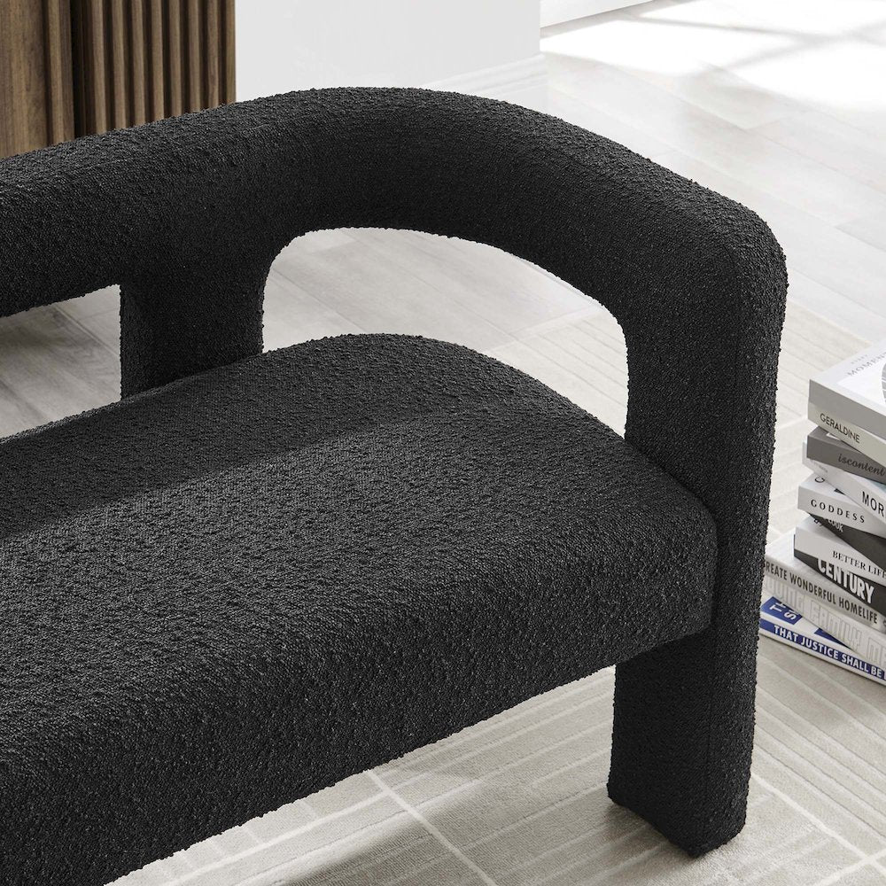 Kayla Boucle Upholstered Loveseat
