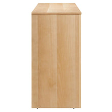 Appia Wood Grain 4-Door Sideboard Storage Cabinet