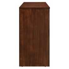 Appia Wood Grain 4-Door Sideboard Storage Cabinet