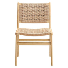 Saoirse Woven Rope Wood Dining Side Chair Set of 2