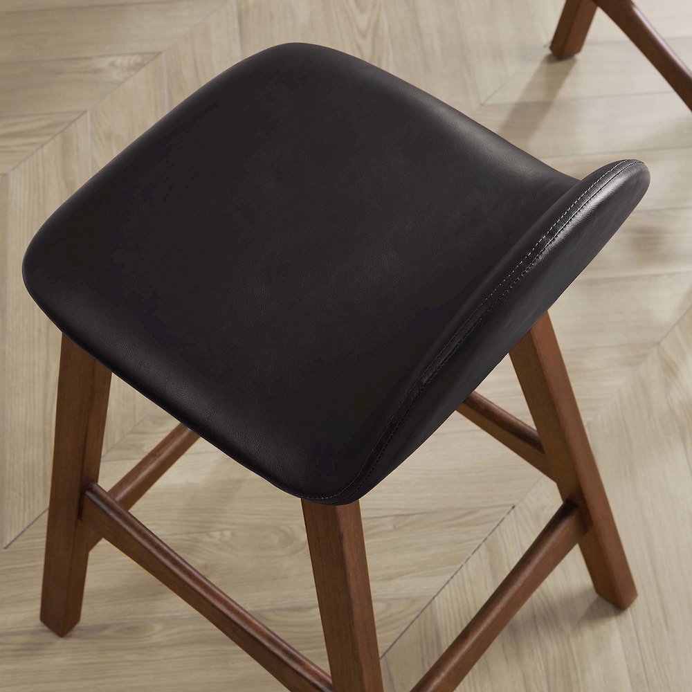 Juno Wood Counter Stool Set of 2