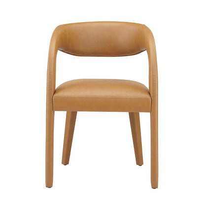 Pinnacle Vegan Leather Dining Chair Set of 2