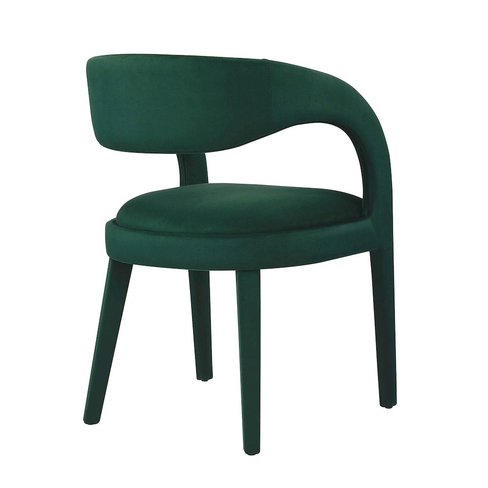 Pinnacle Performance Velvet Dining Chair Set of 2