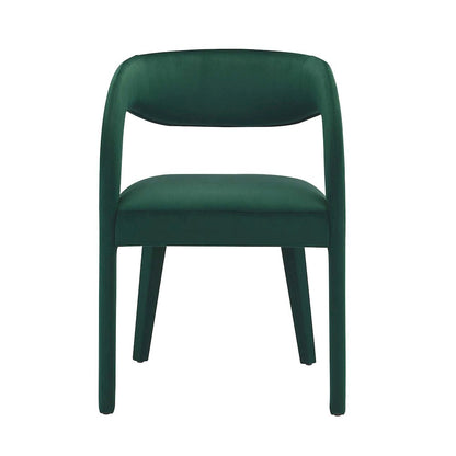 Pinnacle Performance Velvet Dining Chair Set of 2