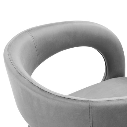Pinnacle Performance Velvet Dining Chair Set of 2
