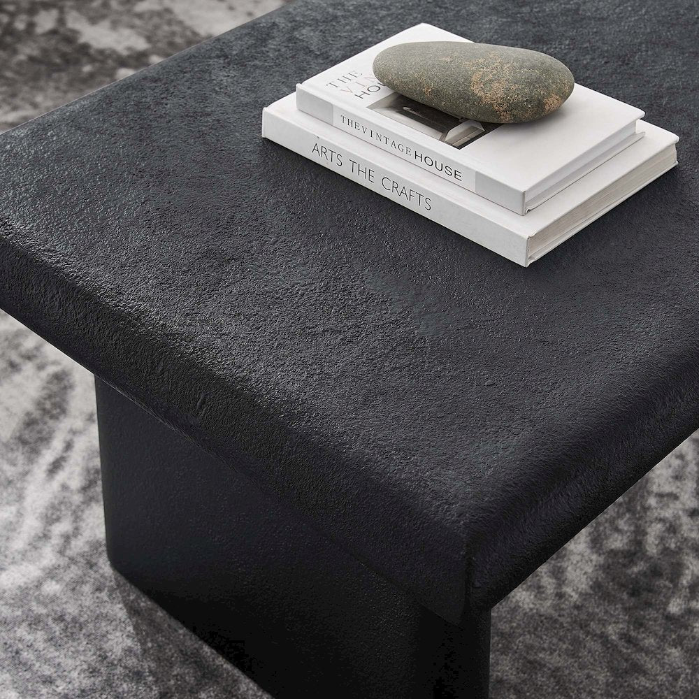 Relic Concrete Textured Coffee Table