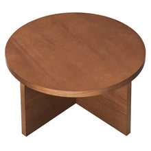 Silas Round Wood Coffee Table