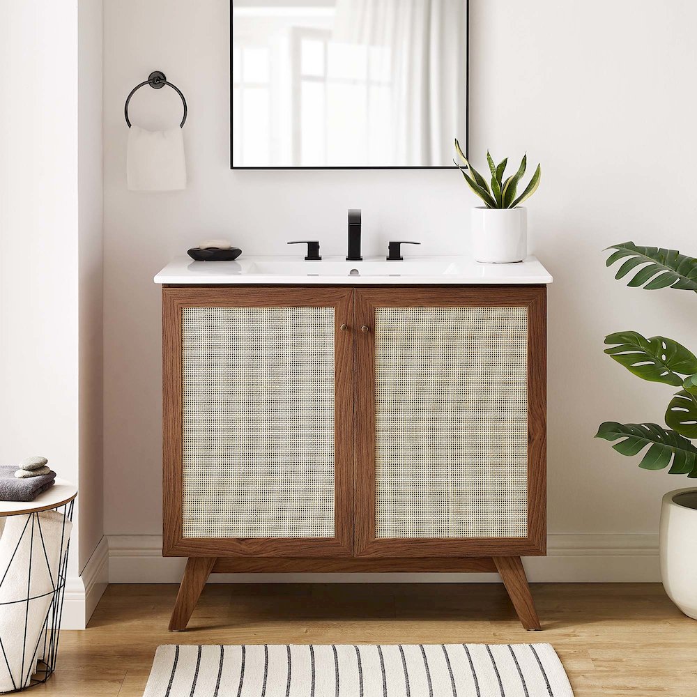 Soma 36” Bathroom Vanity Cabinet (Sink Basin Not Included)