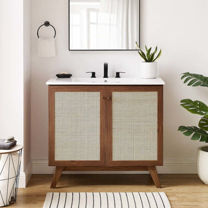 Soma 36” Bathroom Vanity Cabinet (Sink Basin Not Included)