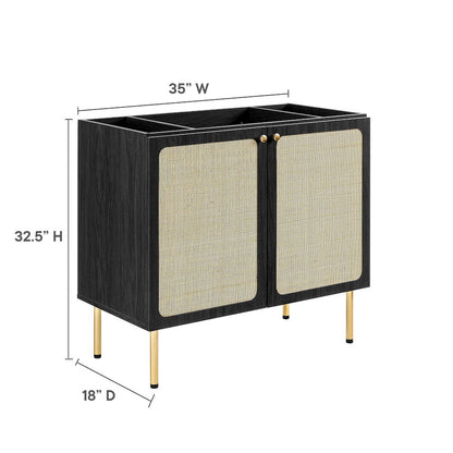 Chaucer 36" Bathroom Vanity Cabinet (Sink Basin Not Included)