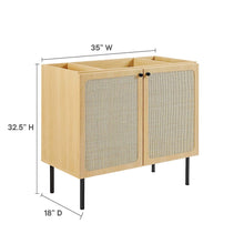 Chaucer 36" Bathroom Vanity Cabinet (Sink Basin Not Included)