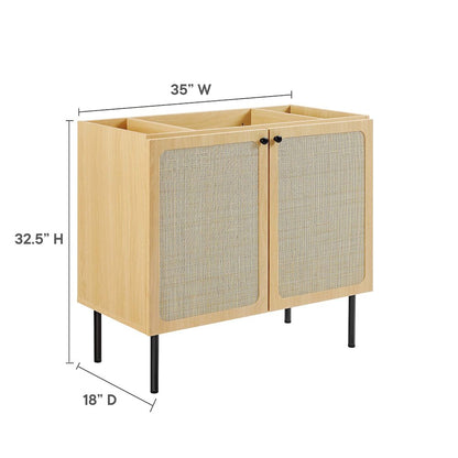 Chaucer 36" Bathroom Vanity Cabinet (Sink Basin Not Included)