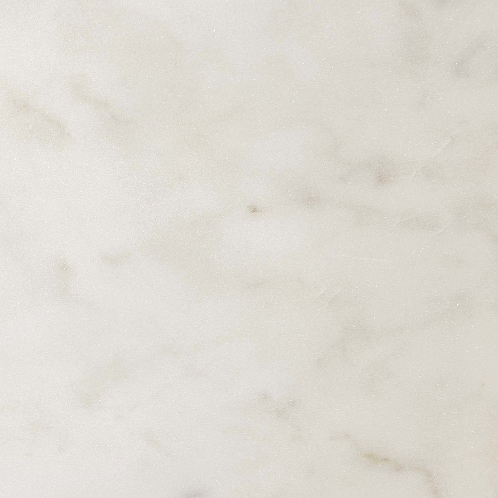 Viva Round White Marble Side Table