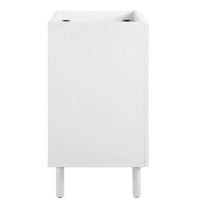 Calla 24" Perforated Metal Bathroom Vanity Cabinet (Sink Basin Not Included)