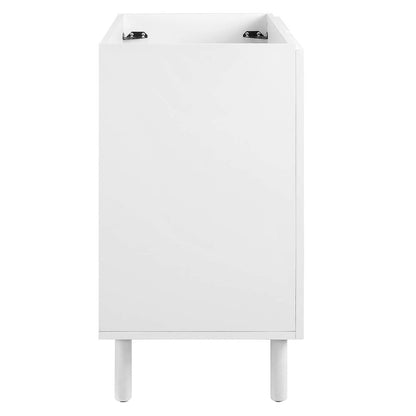 Calla 36" Perforated Metal Bathroom Vanity Cabinet (Sink Basin Not Included)