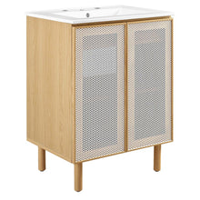 Calla 24" Perforated Metal Bathroom Vanity