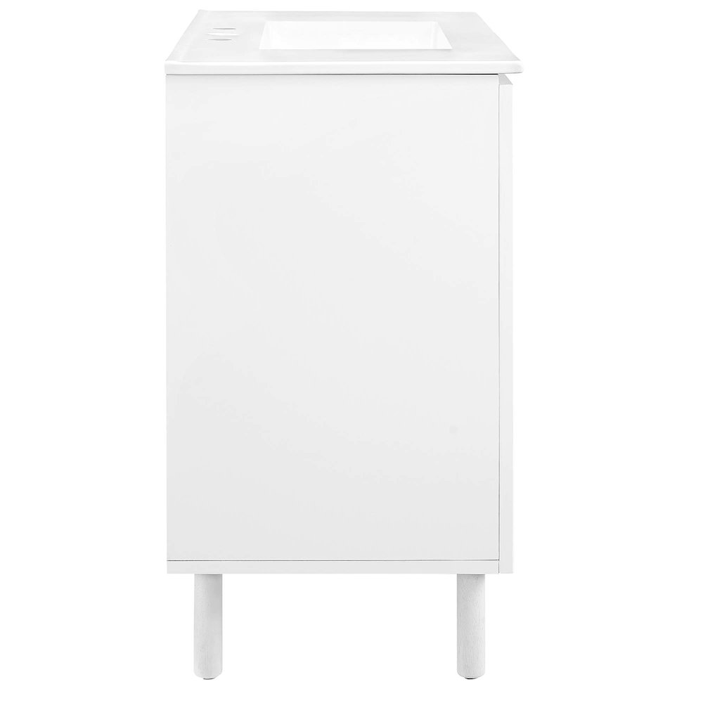 Calla 36" Perforated Metal Bathroom Vanity