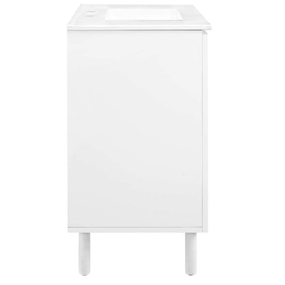 Calla 36" Perforated Metal Bathroom Vanity
