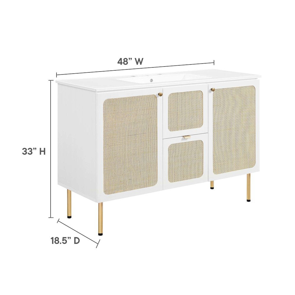 Chaucer 48" Single Sink Bathroom Vanity