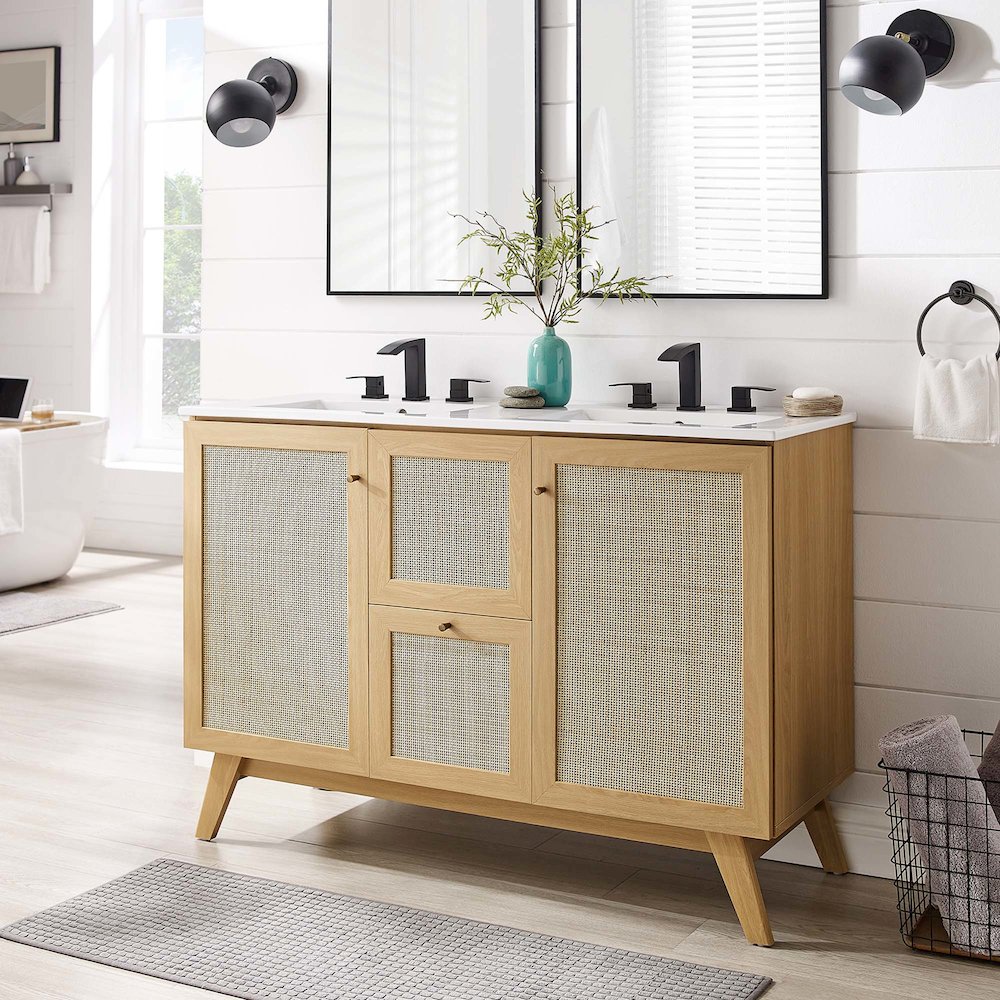 Soma 48” Double Sink Bathroom Vanity