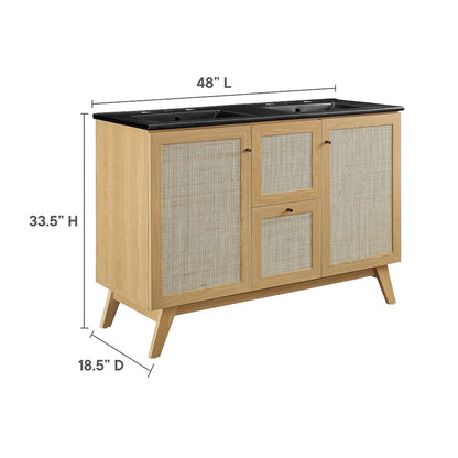 Soma 48” Double Sink Bathroom Vanity
