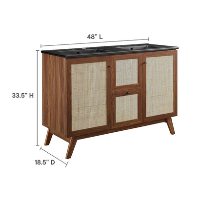 Soma 48” Double Sink Bathroom Vanity