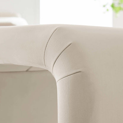 Koda Performance Velvet Waterfall Stool