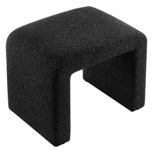 Simba Boucle Fabric Waterfall Stool