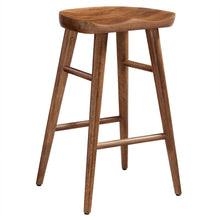 Saville Backless Wood Counter Stools Set of 2