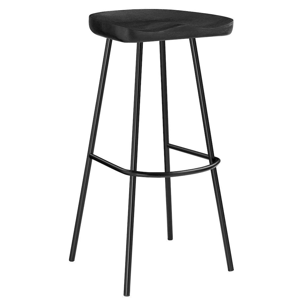 Concord Backless Wood Bar Stools Set of 2