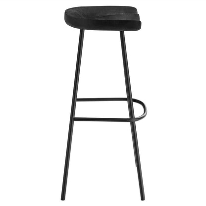 Concord Backless Wood Bar Stools Set of 2
