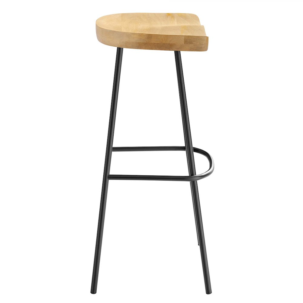Concord Backless Wood Bar Stools Set of 2