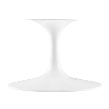 Lippa 36” Round Faux Travertine Coffee Table