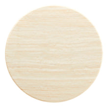 Lippa 36” Round Faux Travertine Coffee Table