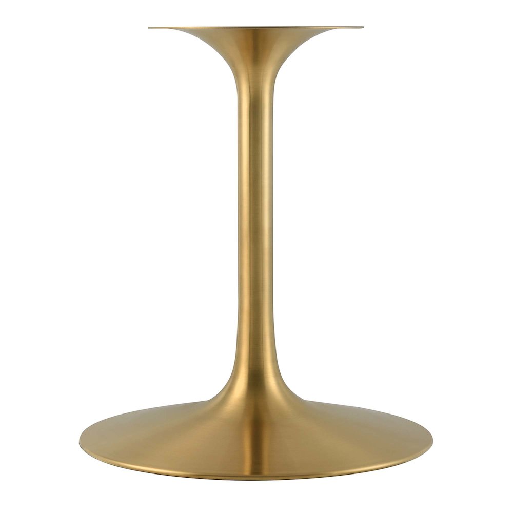 Lippa 48" Round Faux Travertine Dining Table
