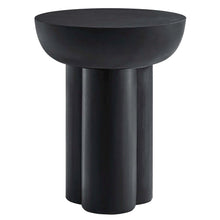 Caspian Round Concrete Side Table