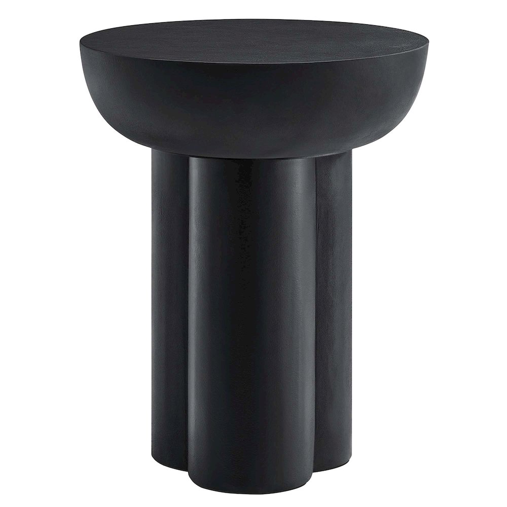 Caspian Round Concrete Side Table