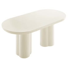 Caspian 72" Oval Concrete Dining Table