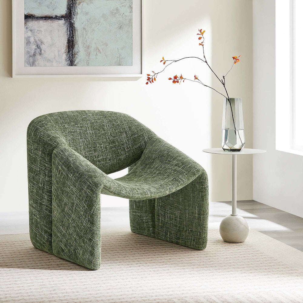 Vivi Chenille Upholstered Accent Chair