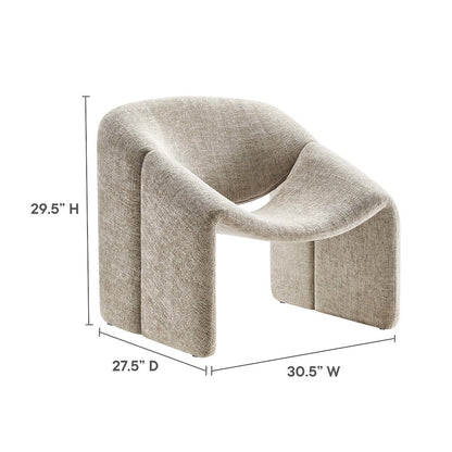 Vivi Chenille Upholstered Accent Chair