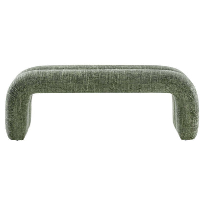 Dax 50.5" Chenille Upholstered Accent Bench