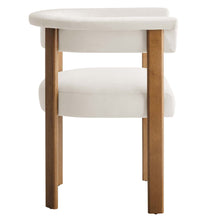 Imogen Performance Velvet Barrel Dining Chairs Set of 2